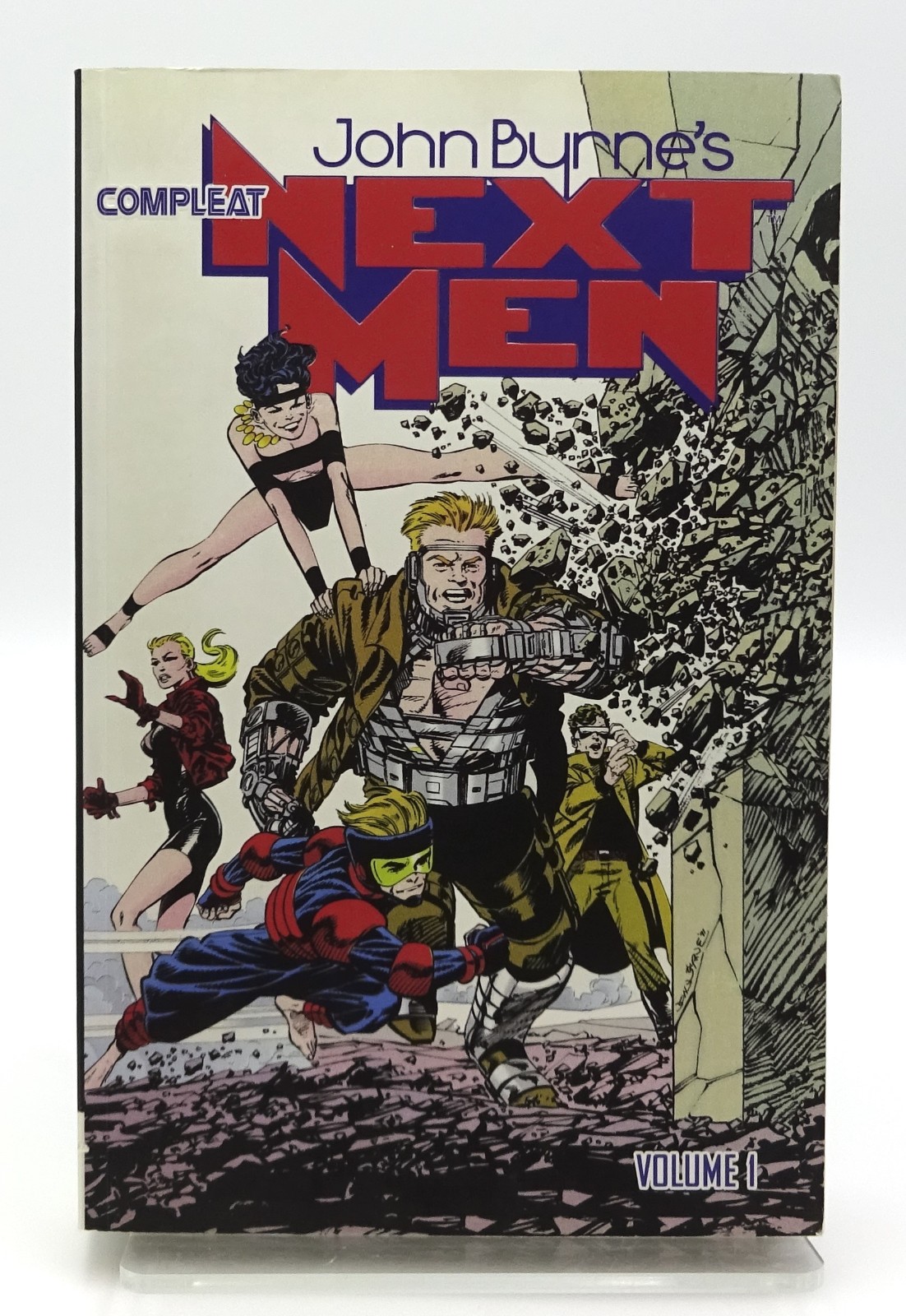 The Compleat John Byrne’s Next Men Volumes 1 & 2 PB Set 1st Print 2008 Complete