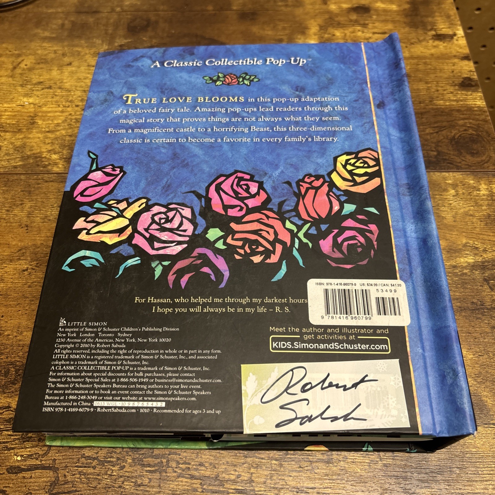 Beauty and the Beast : A Pop-Up Book of the Classic Fairy Tale by Robert Sabuda