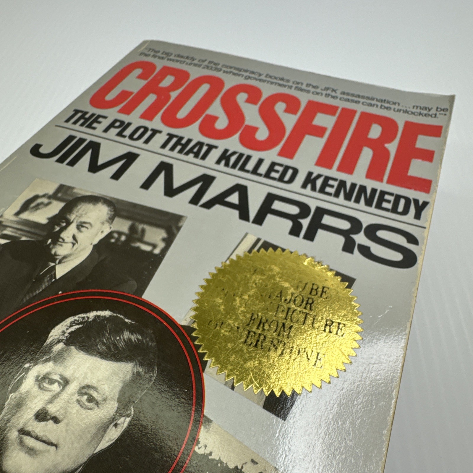 Crossfire Plot that Killed Kennedy Jim Marrs Second Print 1990 PB Carroll & Graf