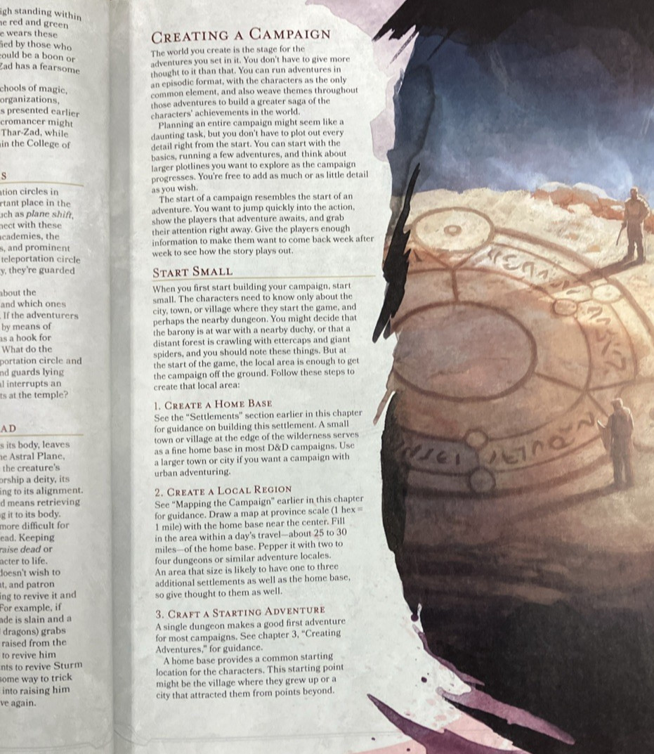 Dungeon Master’s Guide Dungeons & Dragons D&D HC RPG Wizards Coast 2014 EX-LIB
