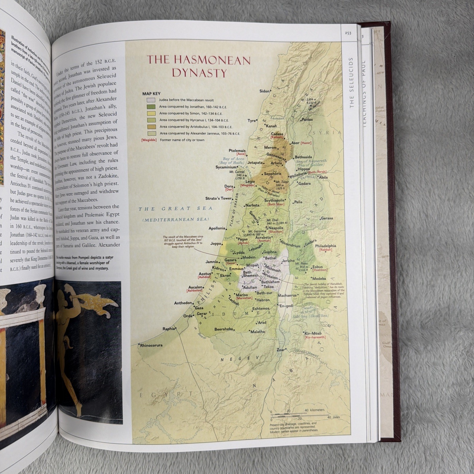 The Biblical World :An Illustrated Atlas by Jean-Pierre. Isbouts 11.25″X9.25
