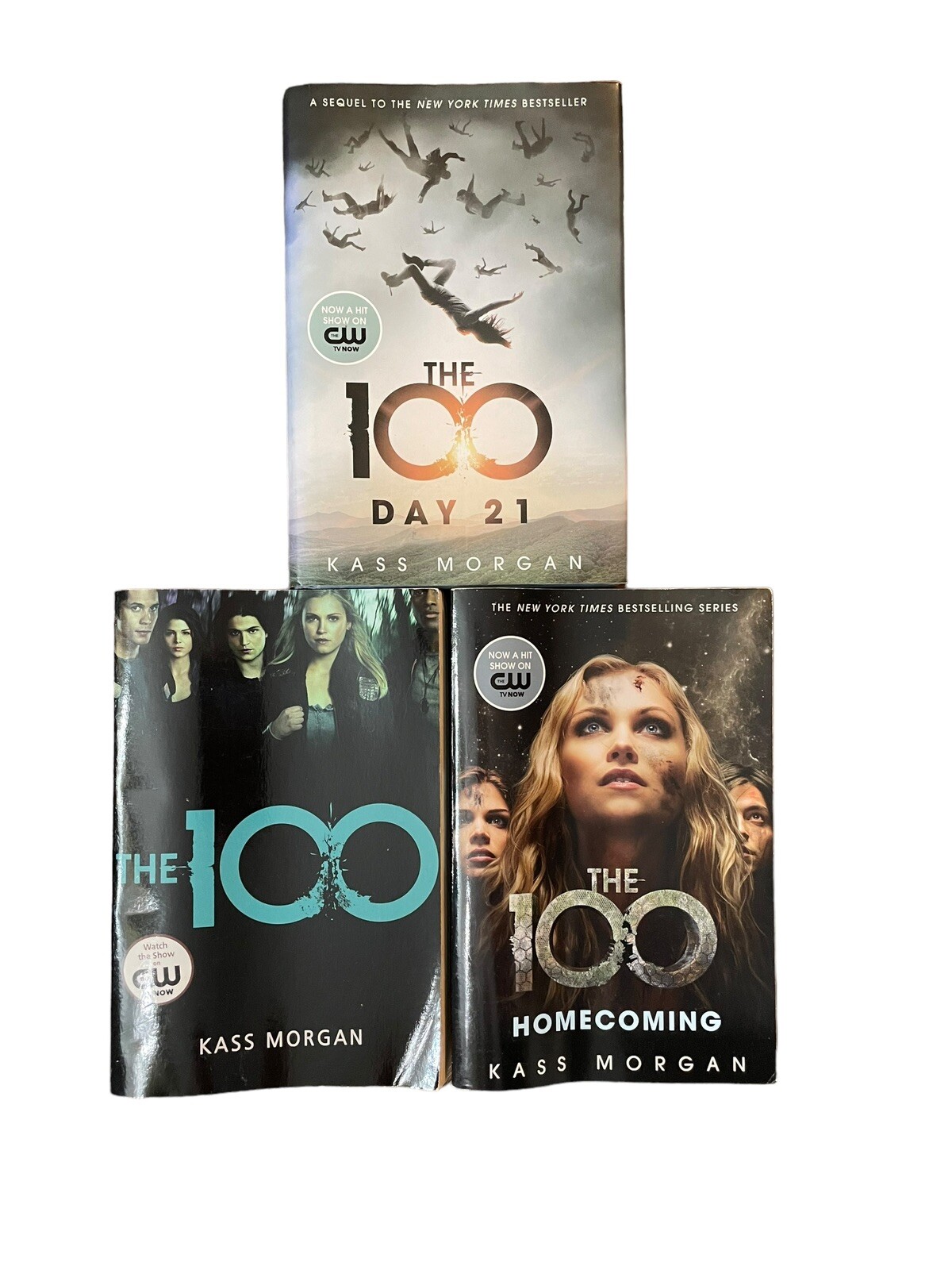 The 100 3 Mixed Book Lot Paperback Hardback Day 21 Homecoming CW TV Show