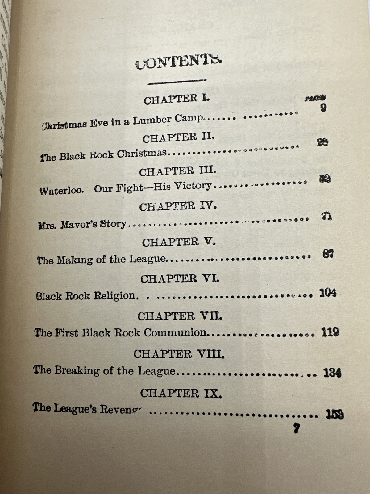 Black Rock Ralph Connor Companion Books 270 Pages Leather