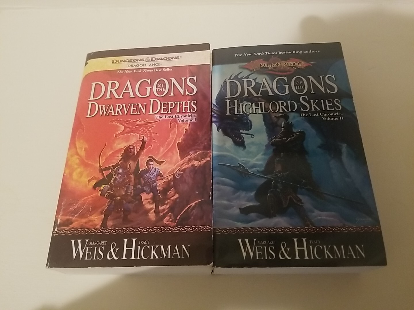 Dragonlance The Lost Chronicles Series by Tracy Hickman & Hickman