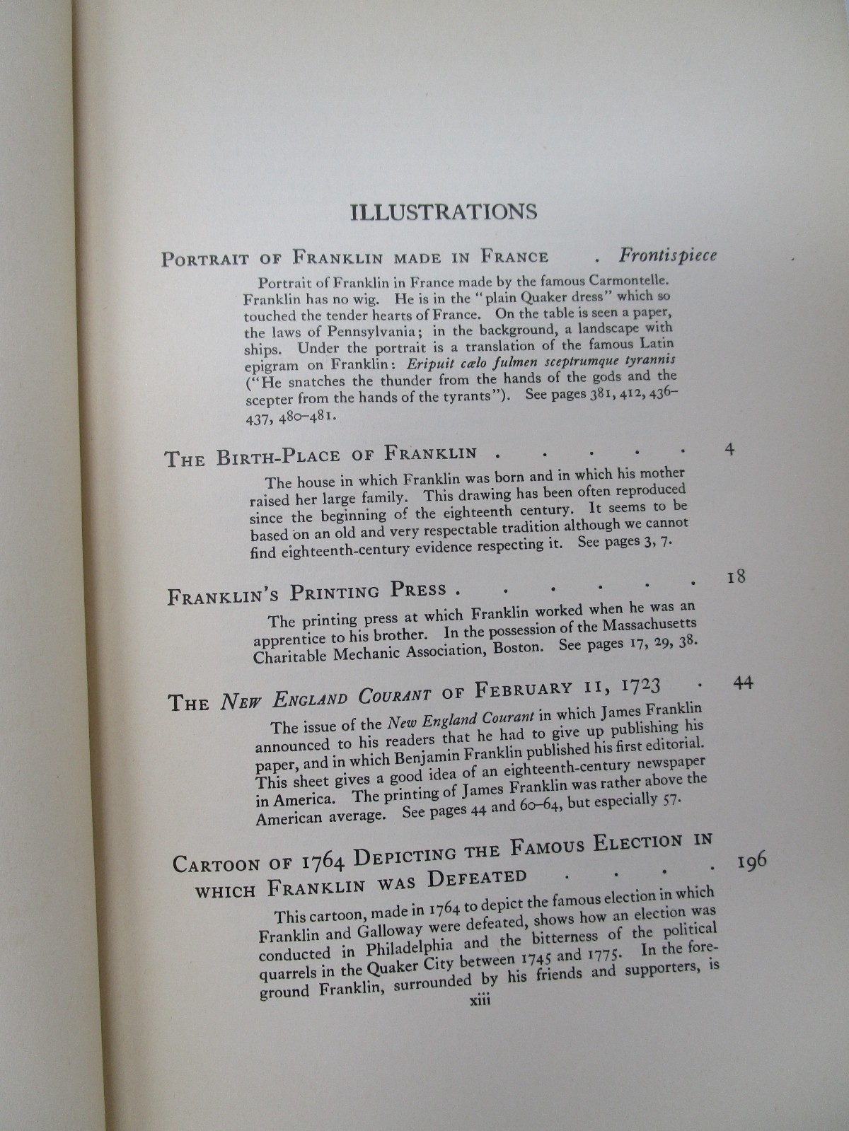 Bernard Fay’s Franklin, The Apostle of Modern Times with Illustrations 1929