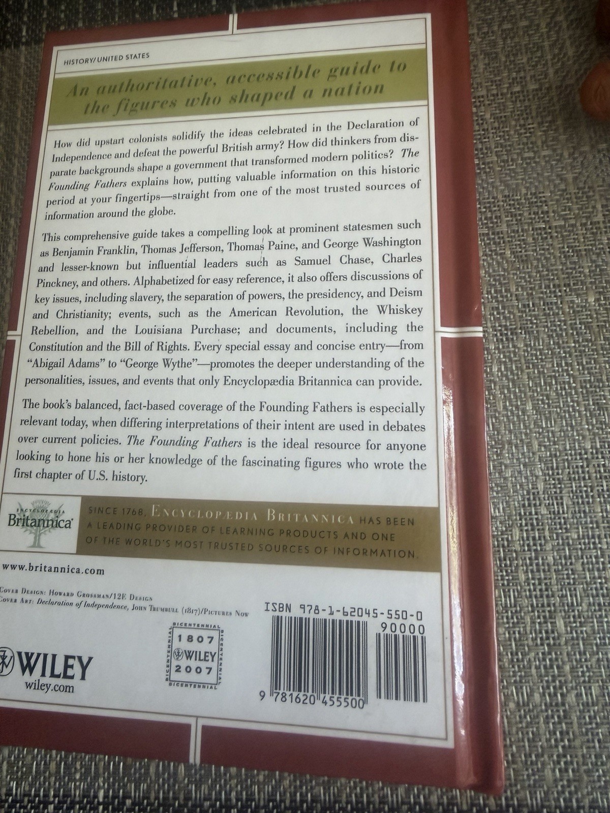 Joseph J. Ellis Founding Fathers Essential Guide to the Men Who Made America HC