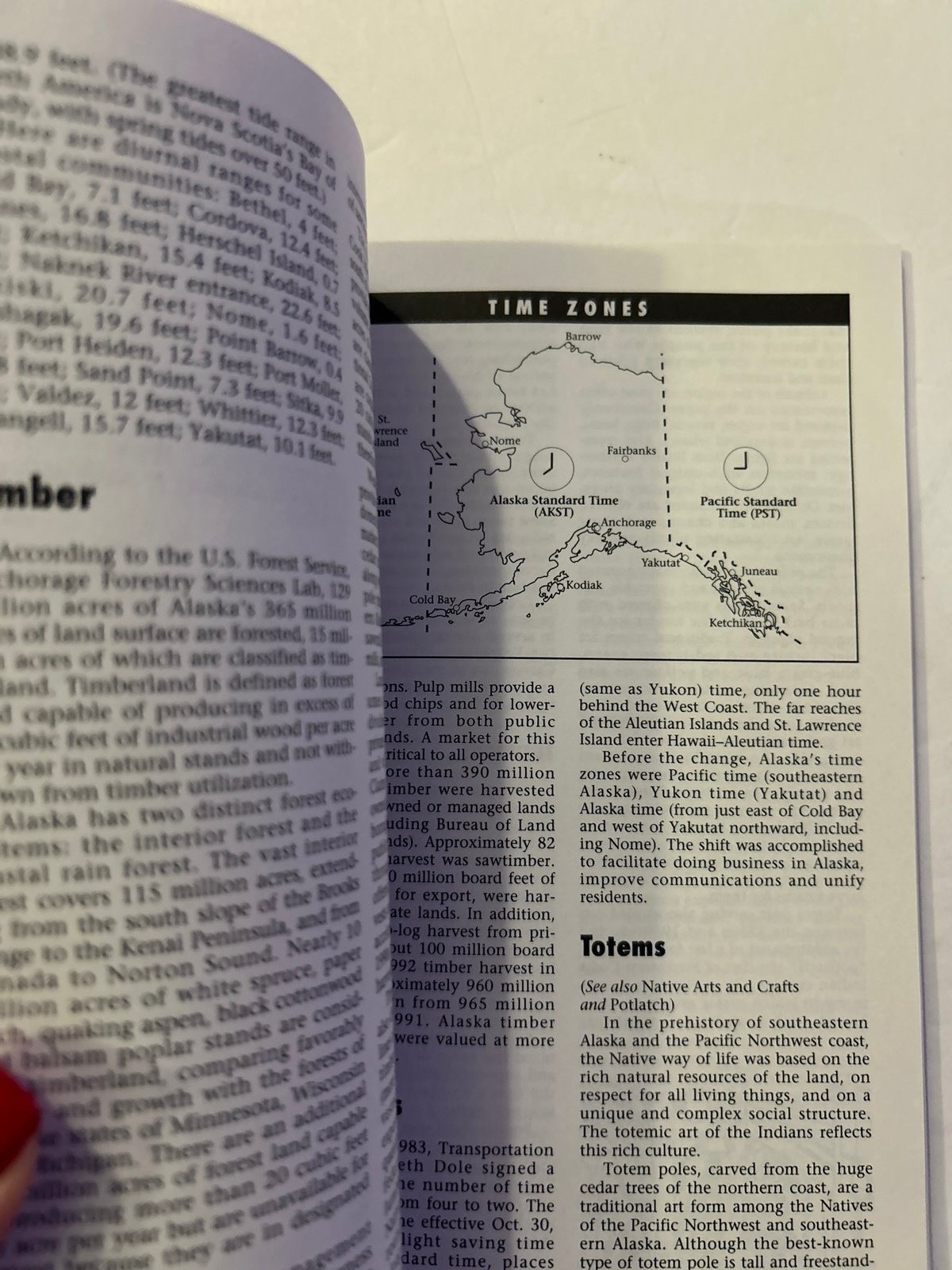 The Alaska almanac 18th edition hand held book of facts 1994 vintage reference