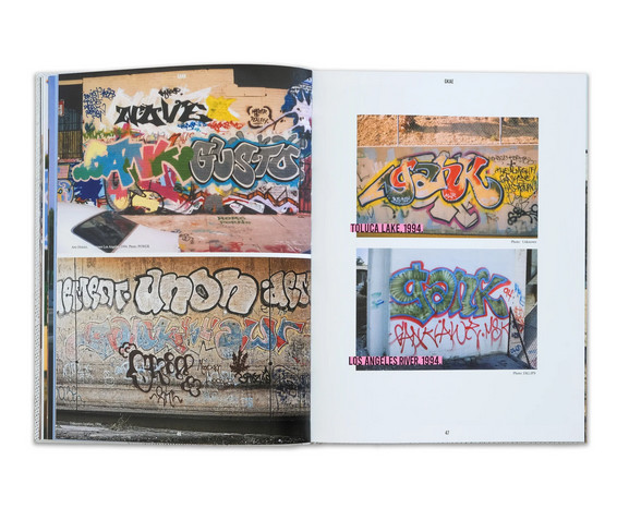 GKAE graffiti book LOS ANGELES MSK AWR Signed by GKAE street art SABER REVOK mta