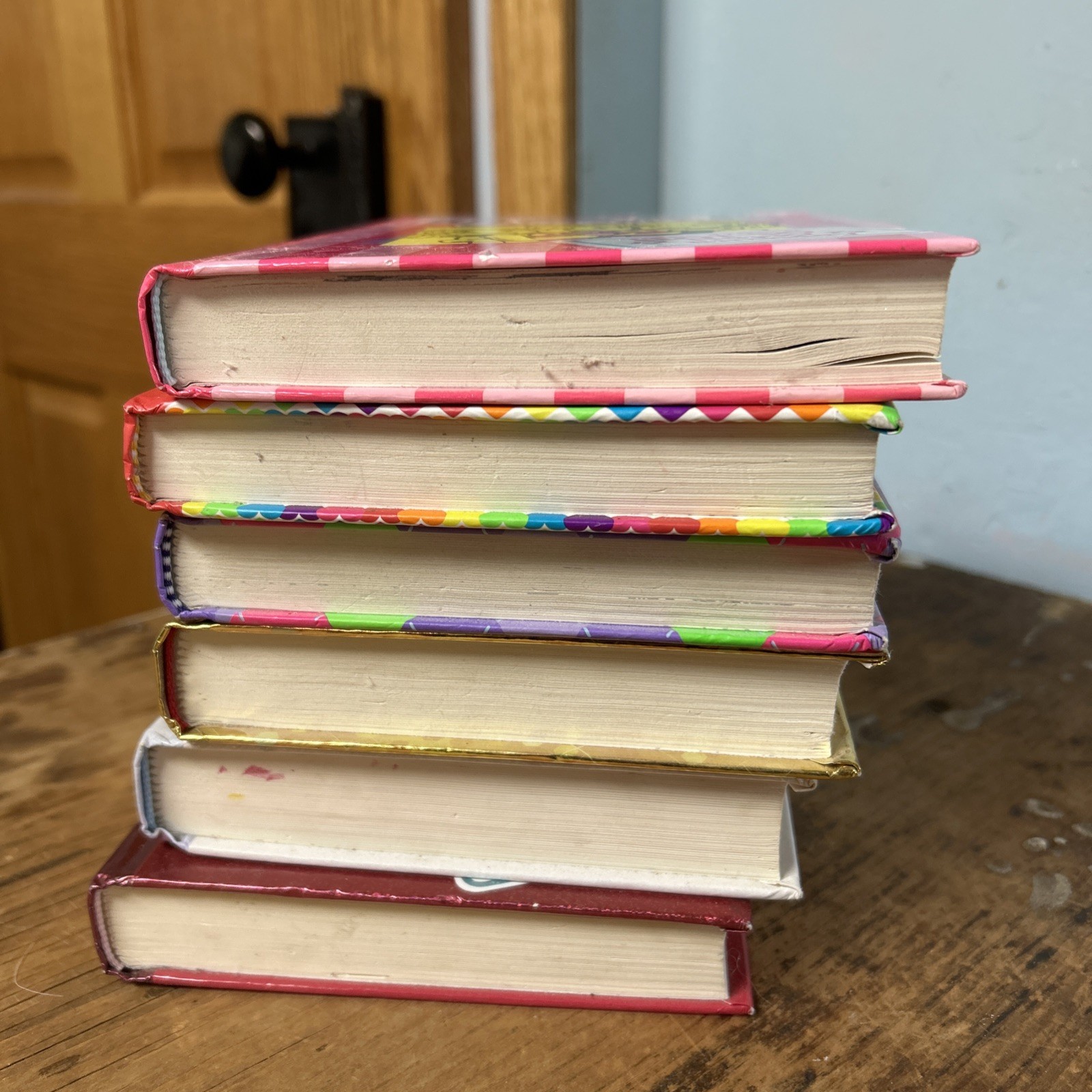 Dork Diaries Hardcover Books Rachel Renee Russell Lot Series 1, 4, 7, 11, 12, 13