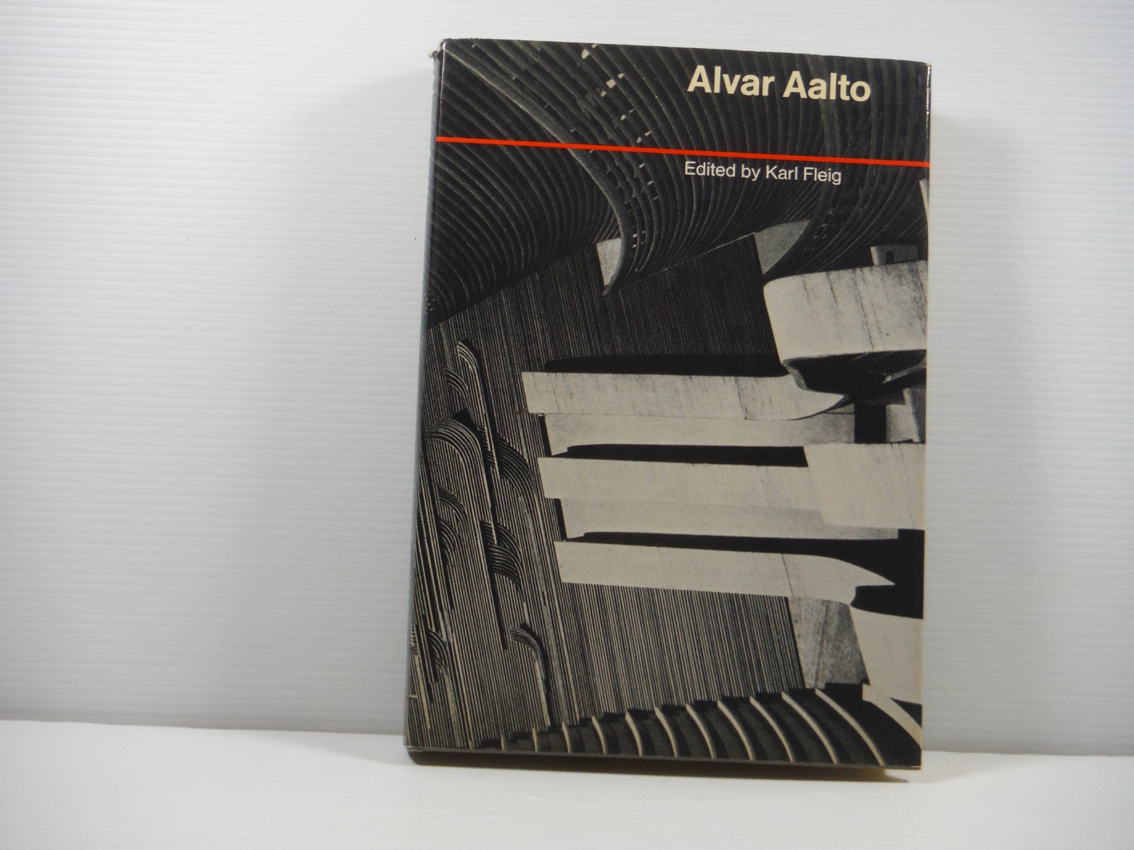 Alvar Aalto by Karl Fleig architecture 270 photographs 252 plans 1975 HC DJ book