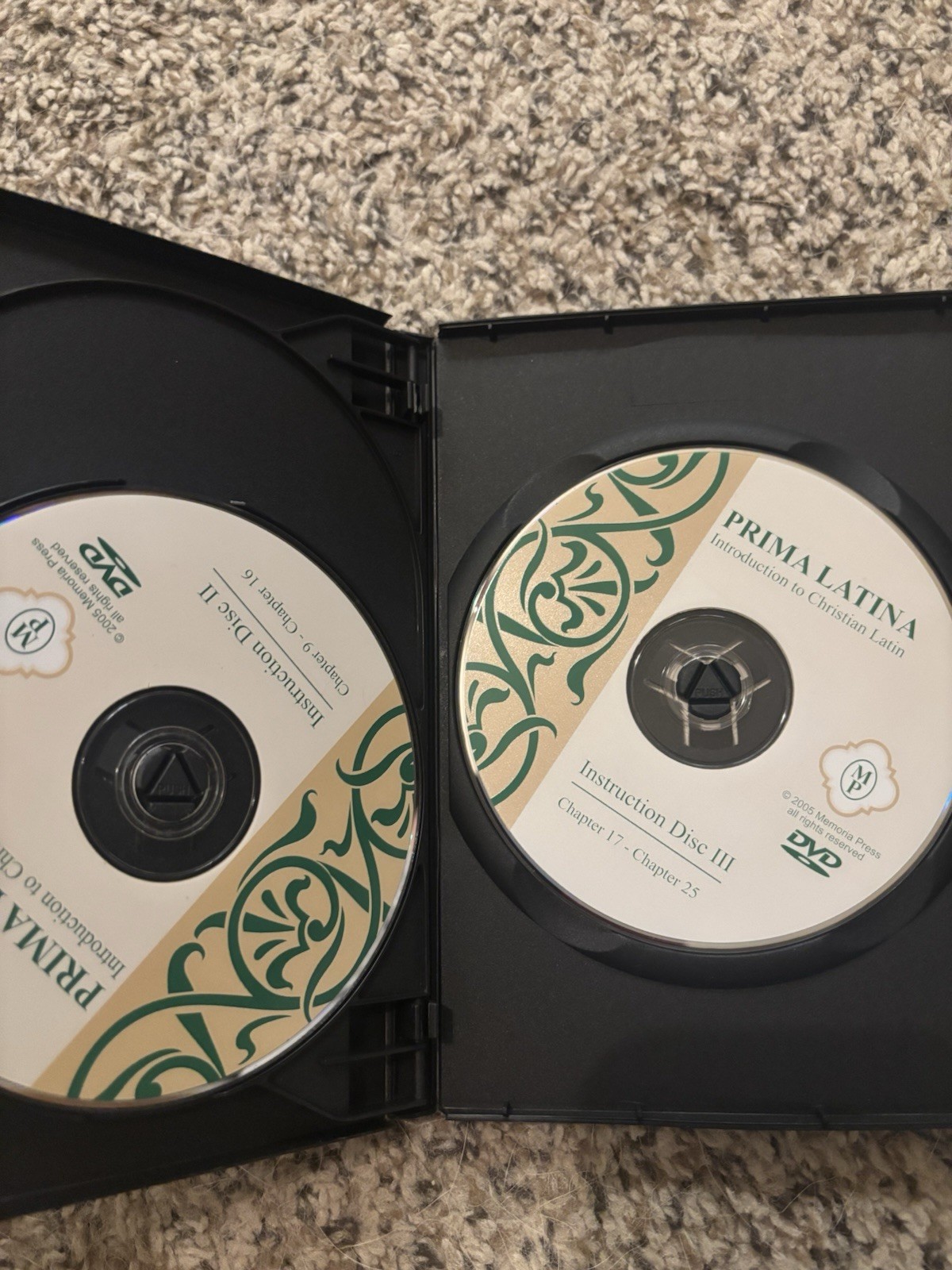 Prima Latina Intro Christian Latin DVD 9 Hrs 3-Disc Set Pronunciation CD
