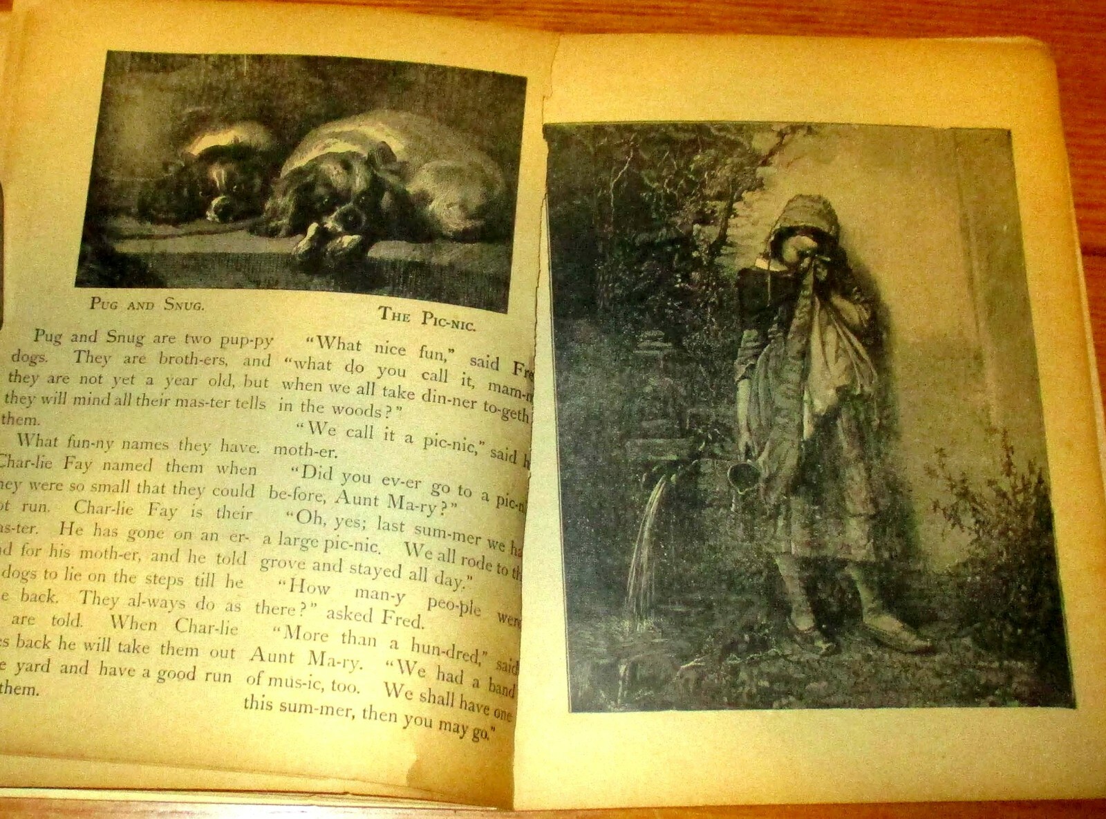 Pet’s Picture Book With Pretty Stories 1897 Little Tots Series H/C 34 pages