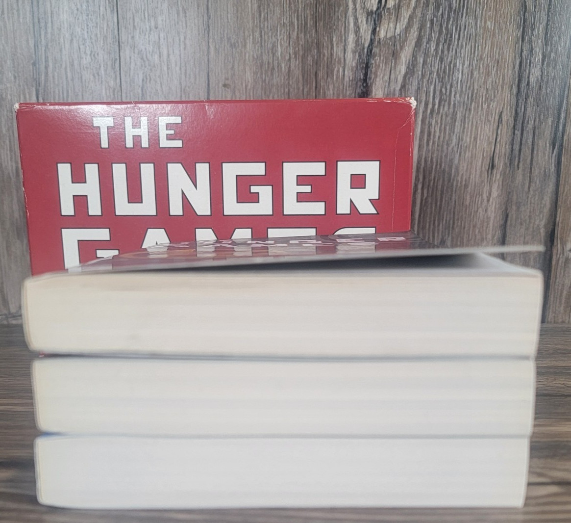 The Hunger Games Trilogy Box Set Suzanne Collins Paperback Books 3-Book Lot YA
