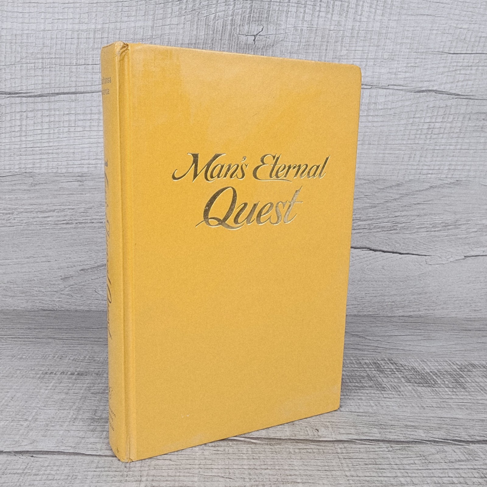 Man’s Eternal Quest HC by Paramahansa Yogananda 1975 Self Realization Fellowship