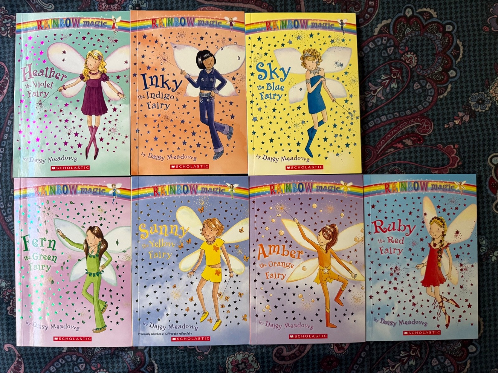 41 Daisy Meadows Rainbow Magic Books w/Music,Night,Rainbow&Sports Complete Sets