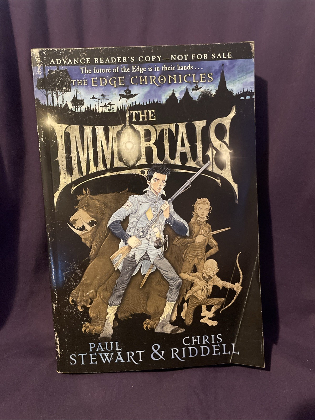 The Immortals First Edition/1st Printing Hardcover by Paul Stewart Chris Riddell