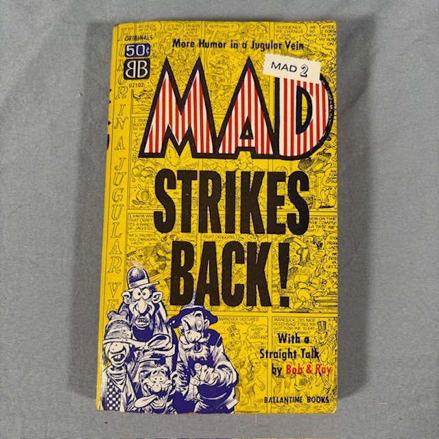 Mad Strikes Back Paperback Comics Funny Parody Satire Vintage 1963
