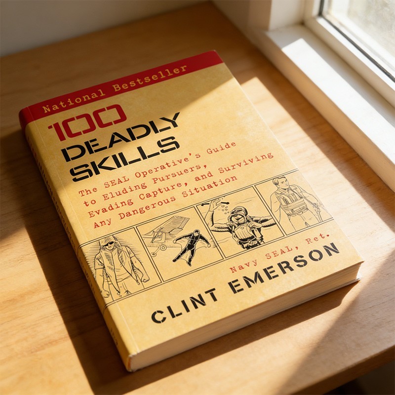 100 Deadly Skills Survival Guide Book Tactical Training & Safety Reference