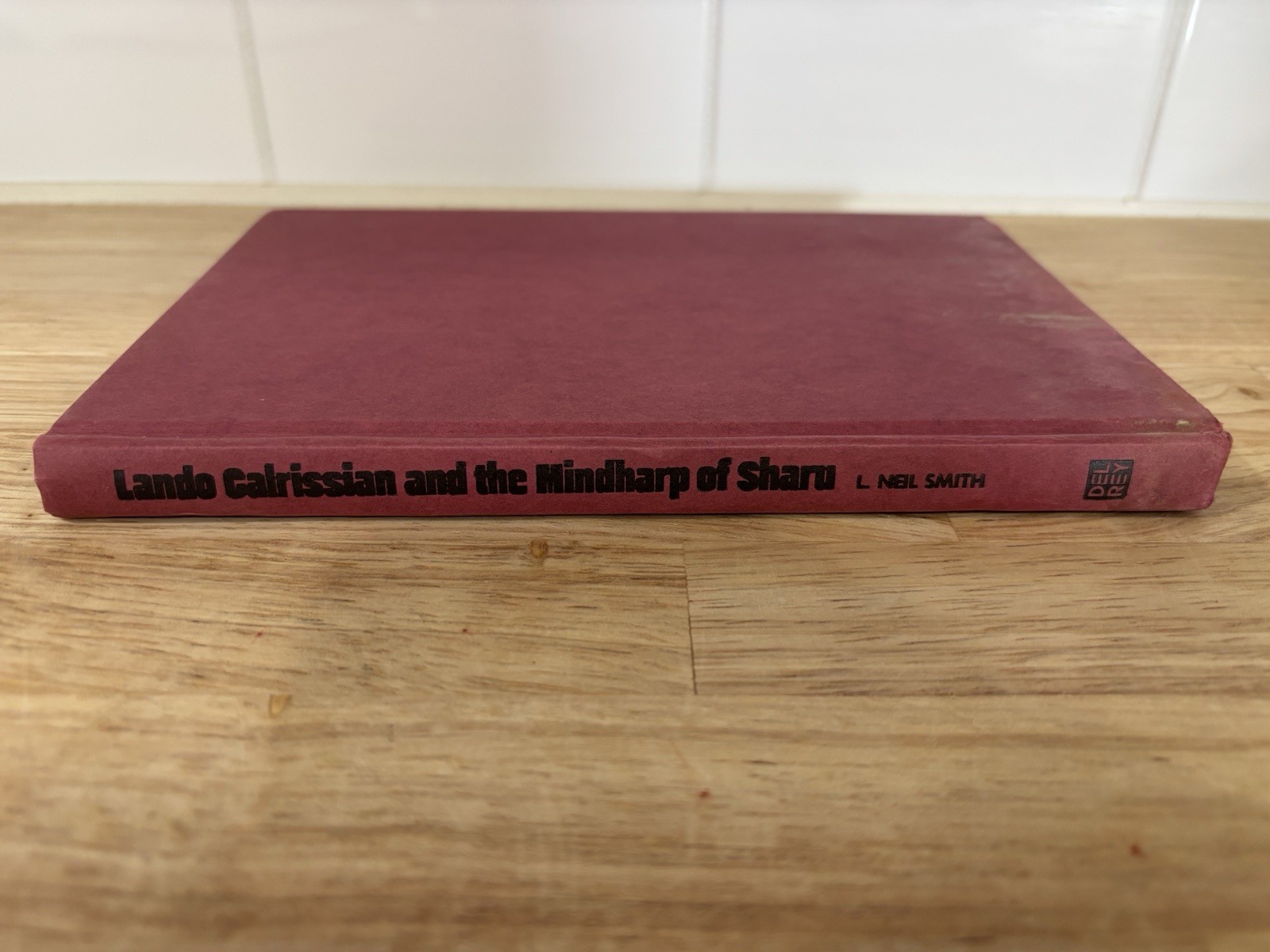 Vintage 1983 Lando Calrissian and the Mindharp of Sharu Star Wars Book HC RARE