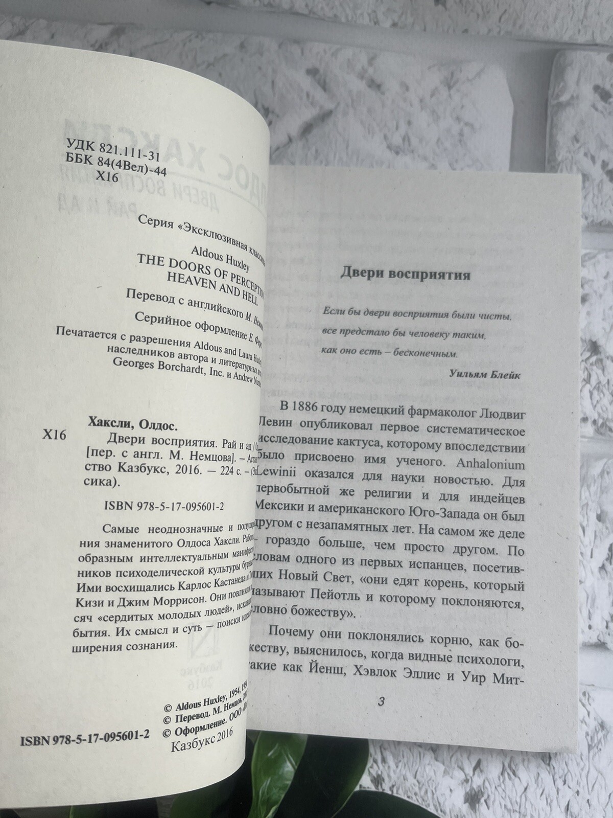 Олдос Хаксли | Двери восприятия рай и ад Book📚 Мягкий Переплёт