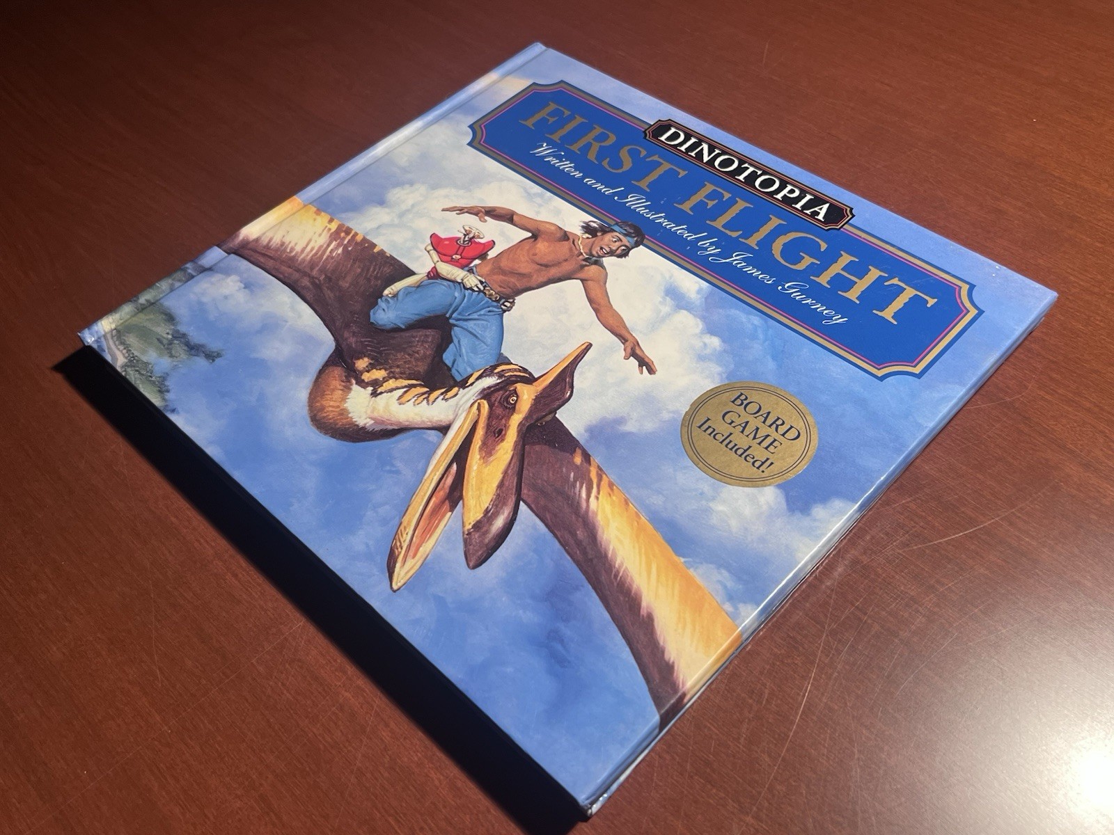 James Gurney Signed Bookplate Dinotopia First Flight 1st Ed HC COMPLETE