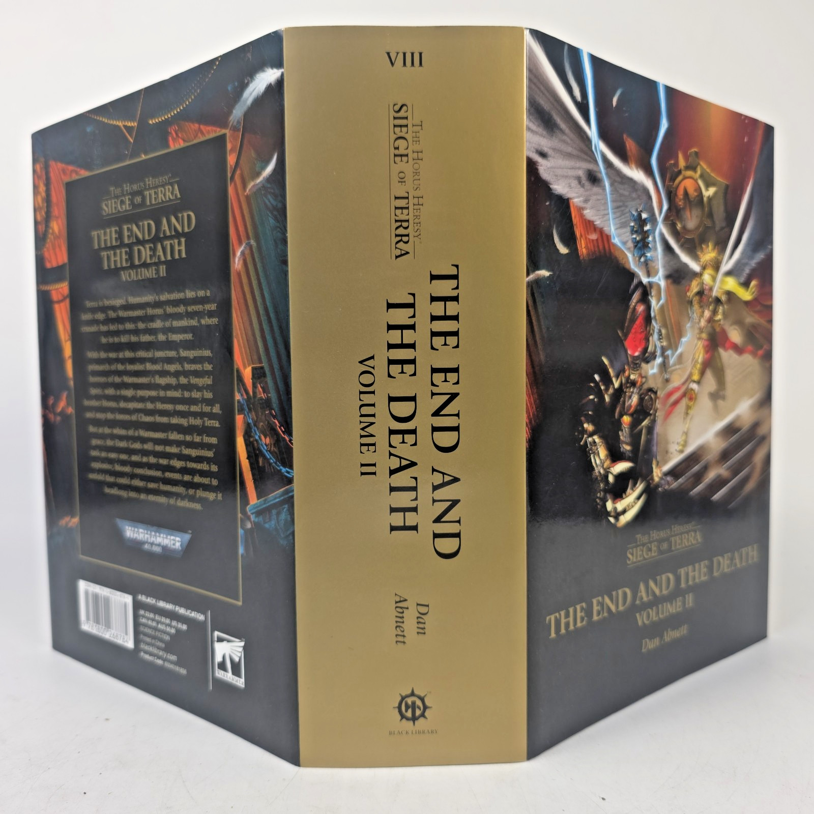 Horus Heresy Siege of Terra ~ The End & The Death ~ Vol 2 ~ 1st Ed/Print ~ HC/DJ