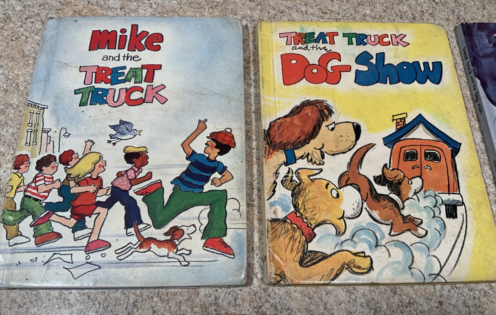 Treat Truck Series Lot Of 6 Books 1970s Benefic Press Easy Readers HTF