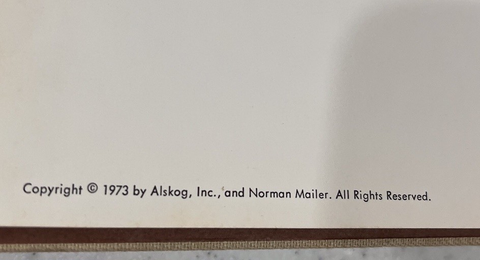 MARILYN A Biography By Norman Mailer 1973 HB Vtg Book~GREAT PHOTOS 2nd Printing