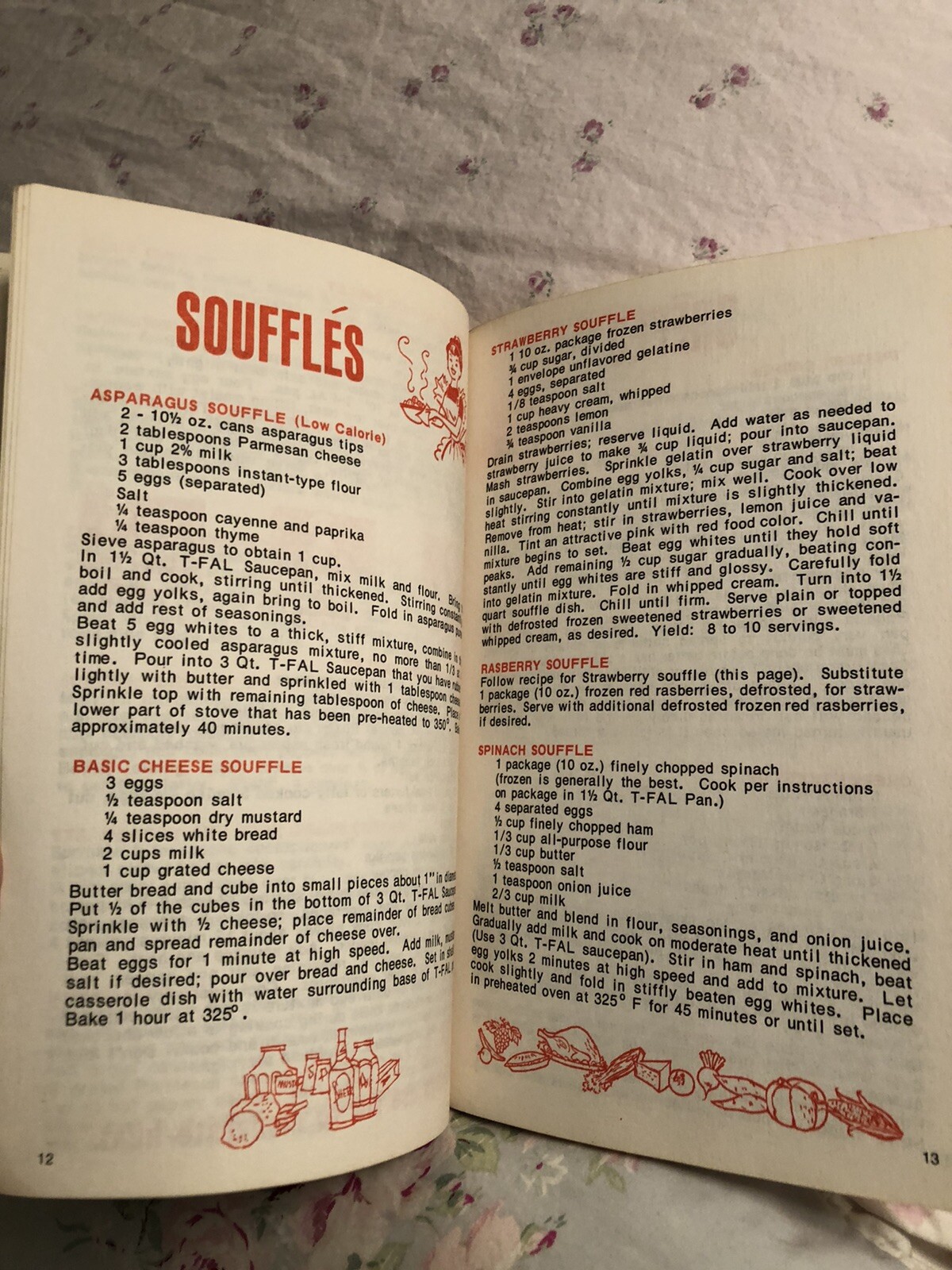 Vintage 1974 Recipes for Good Cooks Who Stick to T-FAL Cook Recipe Paperback