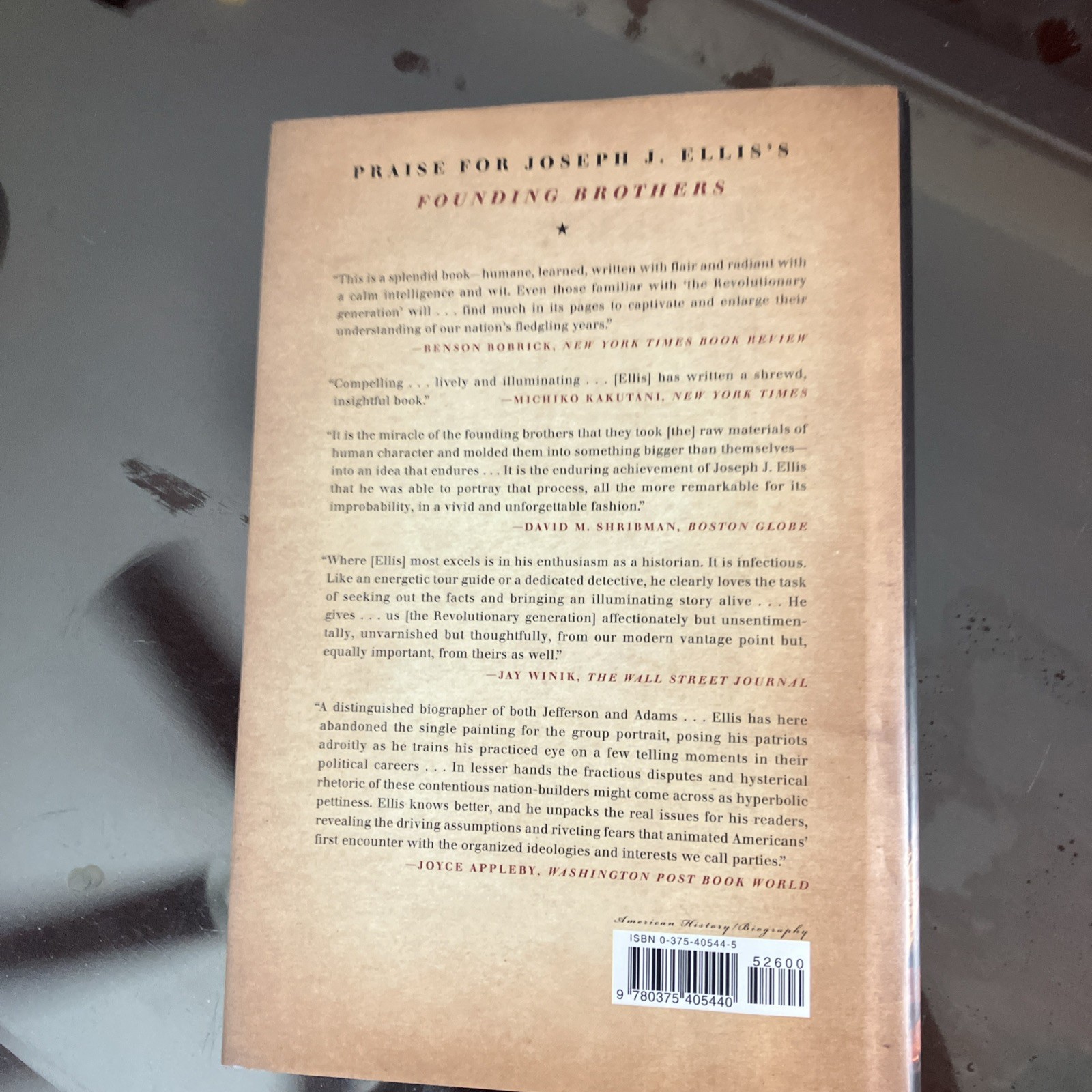Founding Brothers by Joseph J. Ellis, NEW Hardcover, FREE SHIP