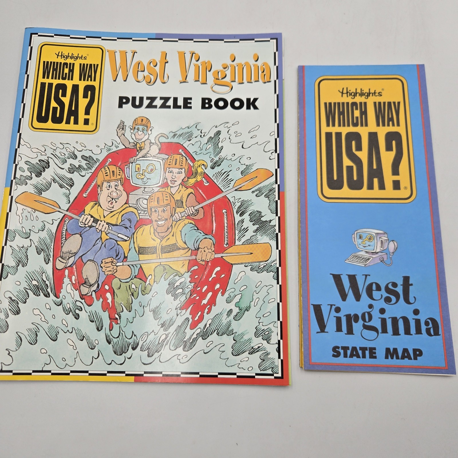 Highlights Which Way USA West Virginia Puzzle Book Fun Educational Activity