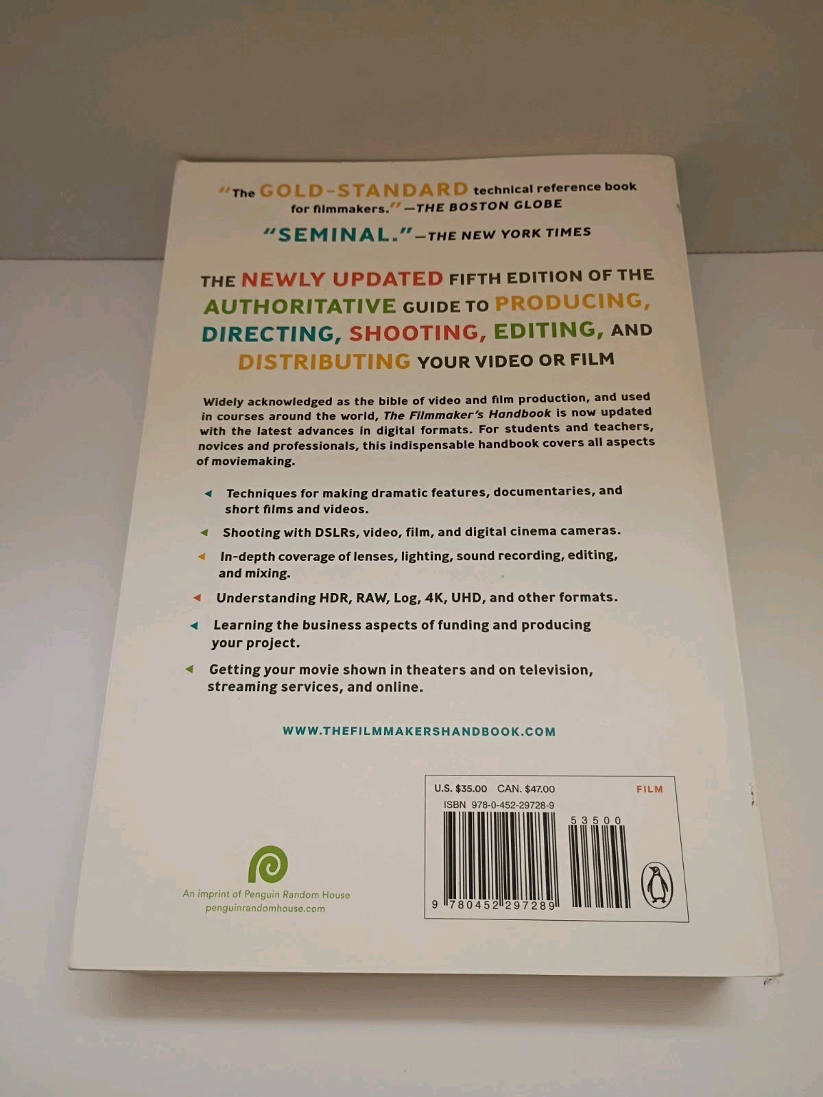 Filmmaker’s Handbook : A Comprehensive Guide for the Digital Age: Fifth Edition