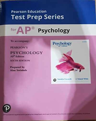 Pearson Education Test Prep Series – Paperback, by ALAN SWINKELS – Very Good o