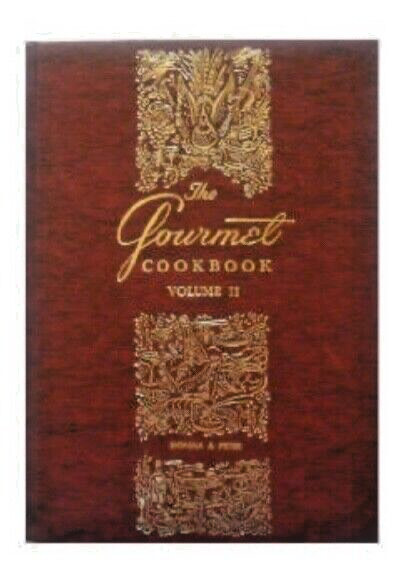 The Gourmet Cookbook Revised: Volume 1 and 2 Set Hardcover Boxed 1971 Vintage
