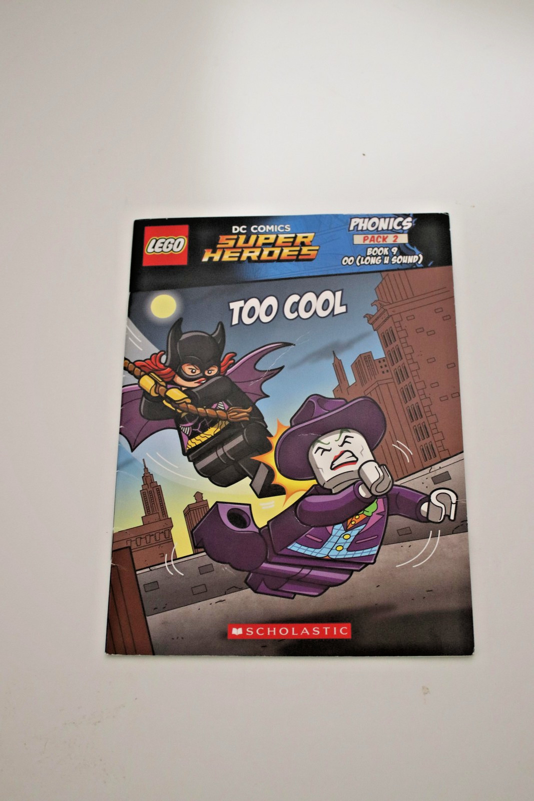 LEGO DC Super Heroes Phonics Pack 2 Splat Too Cool Lot 2 Paperback 2016 Kids