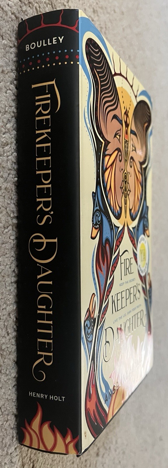 Signed Firekeeper’s Daughter by Angeline Boulley First Edition 5th Printing Hard