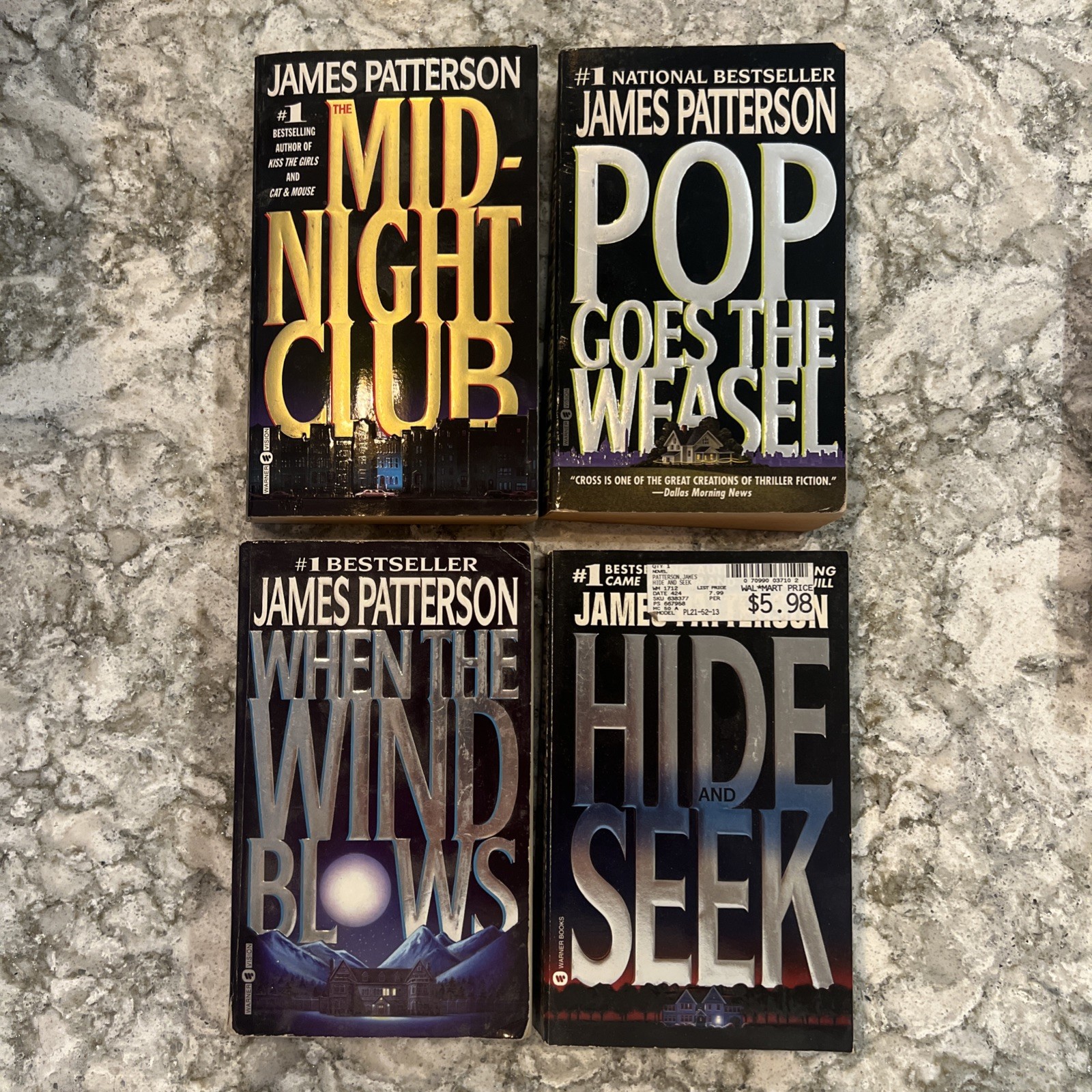 Lot of 23 James Patterson Paperback Books Random Mix Mixed Titles