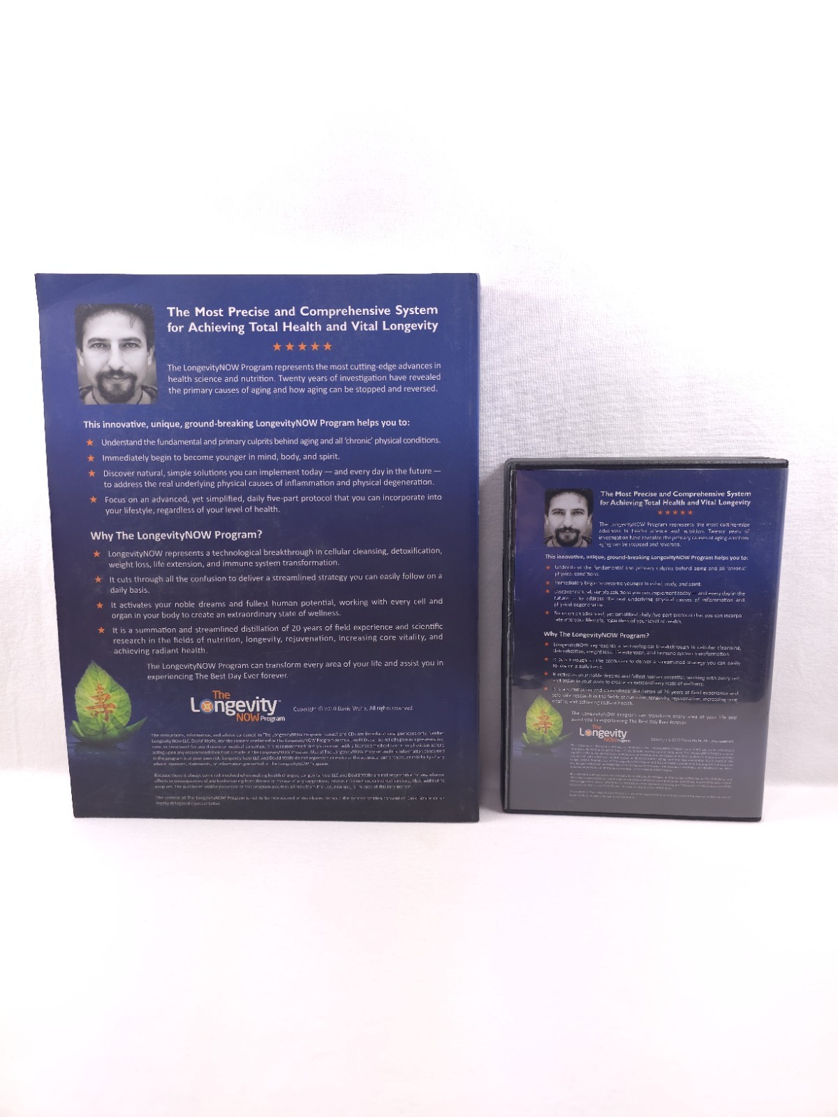 David Wolfe’s The Longevity Now Program Manual & 9 CD Set 2010