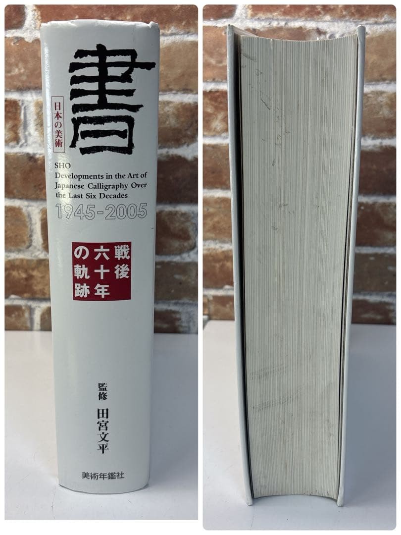Japanese Calligraphy Art Book 1945-2005 Good Condition 880 Pages