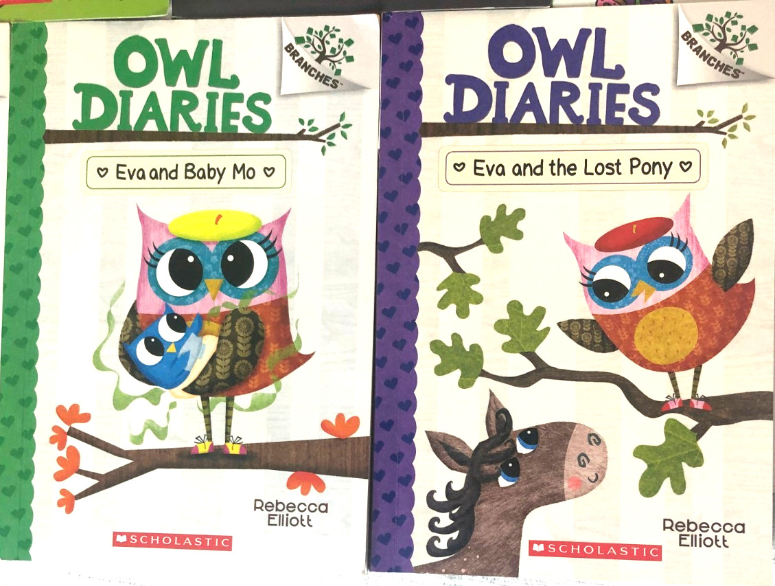 LOT OF 29 BRANCHES BOOKS: Eerie Elementar Owl Diaries Press Start Unicorn & More