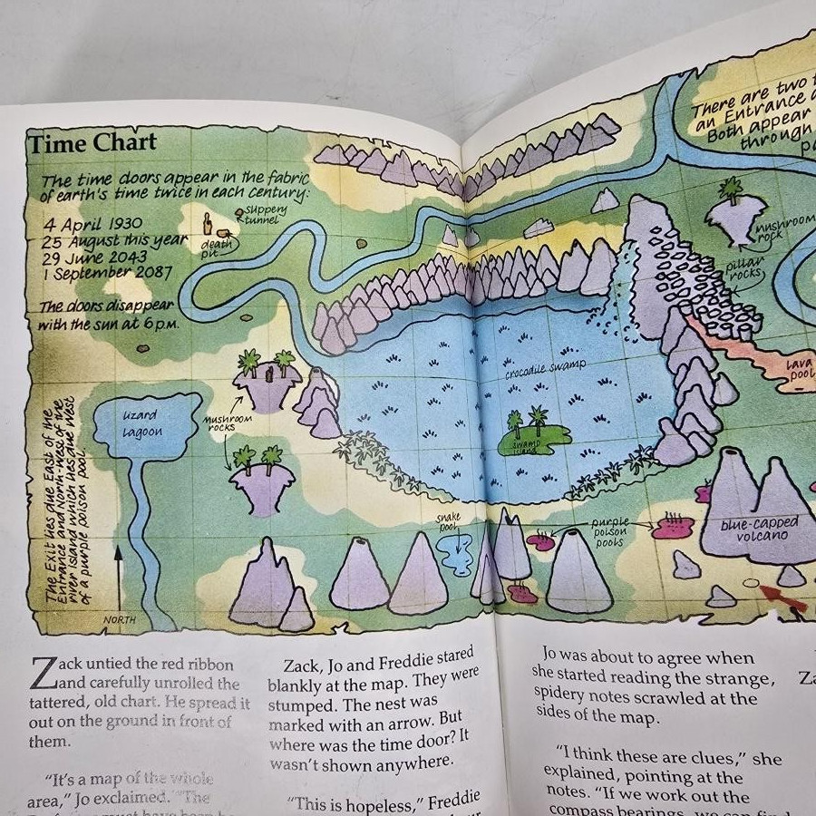 The Incredible Dinosaur Expedition Karen Dolby Usborne Puzzle Kids Book Vintatge
