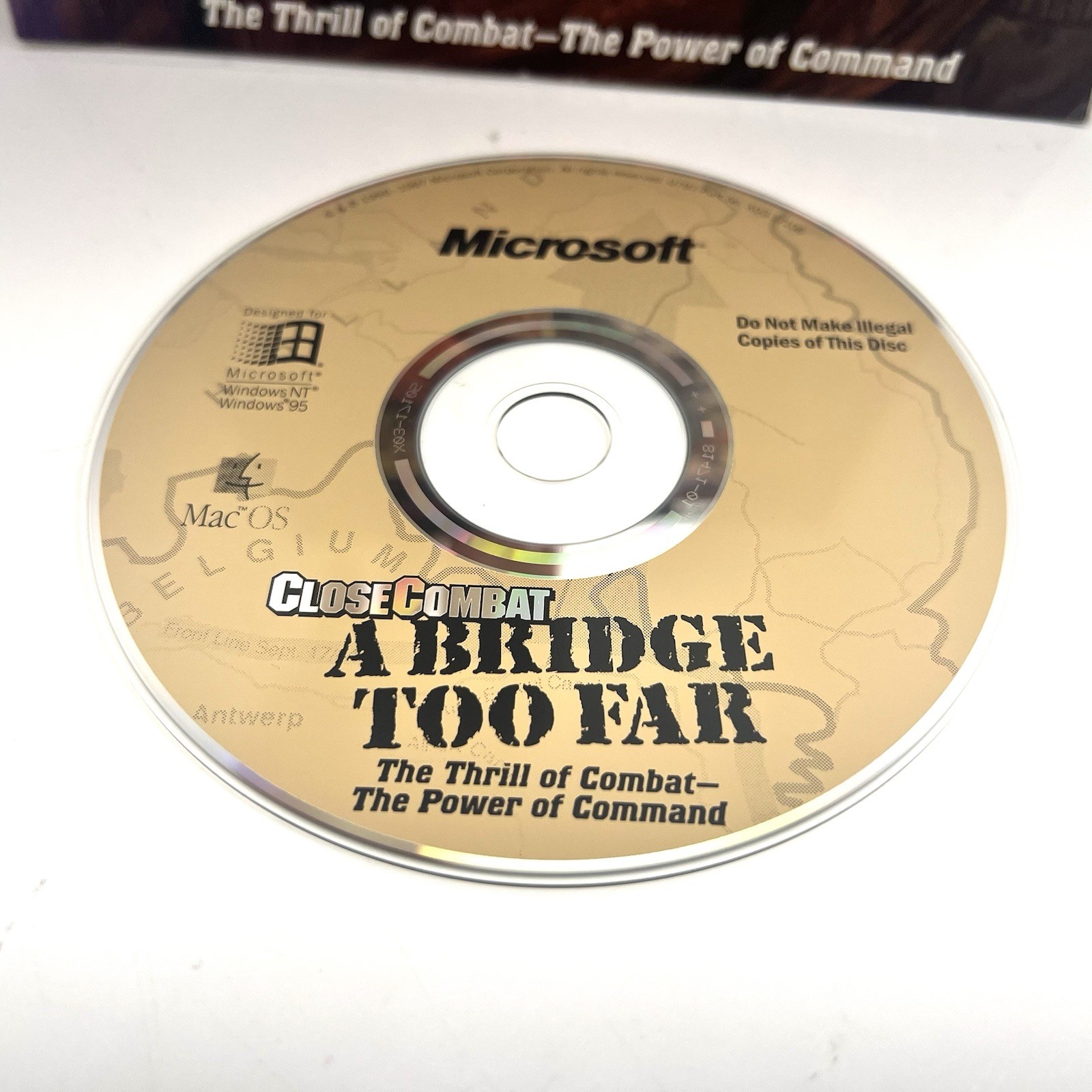 Microsoft Close Combat A Bridge Too Far Instructions, Tips & Strategies Manual
