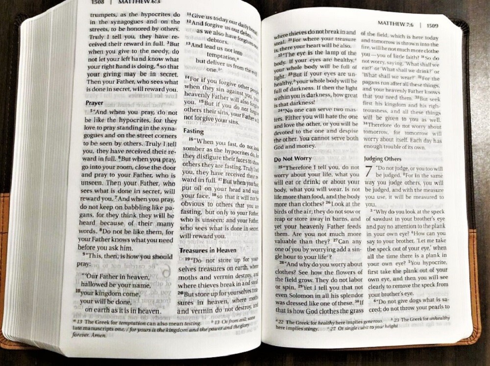 BRAND NEW Zondervan NIV LARGE PRINT BIBLE We Offer the BEST QUALITY on EBAY!