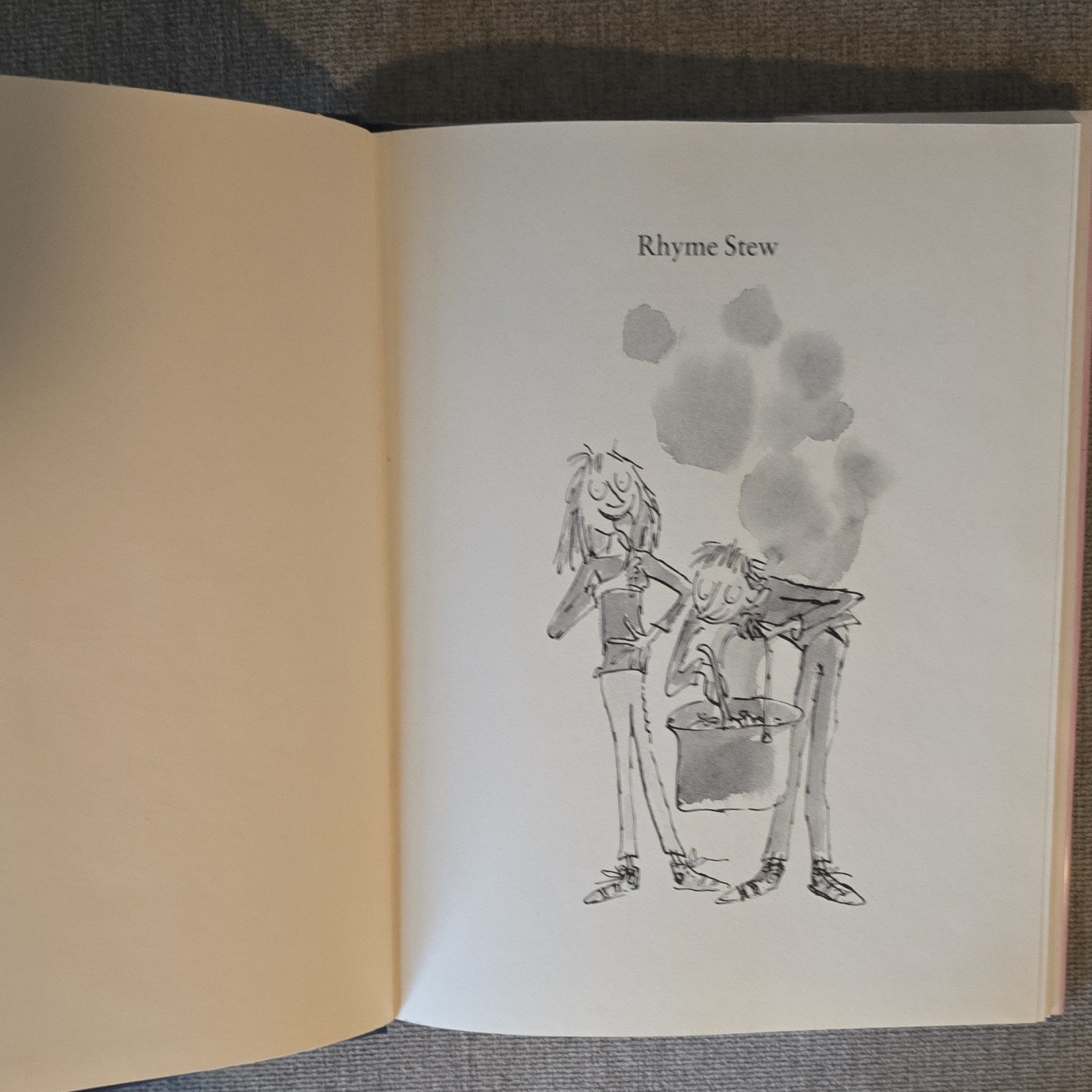 Rhyme Stew Roald Dahl Hardcover First Edition 1989 Jonathan Cape Illustrated Qu…