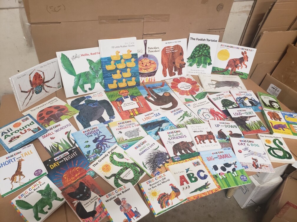 Lot of 10 Eric Carle Picture/Board Books for Children’s Kid Toddler *Random Mix*