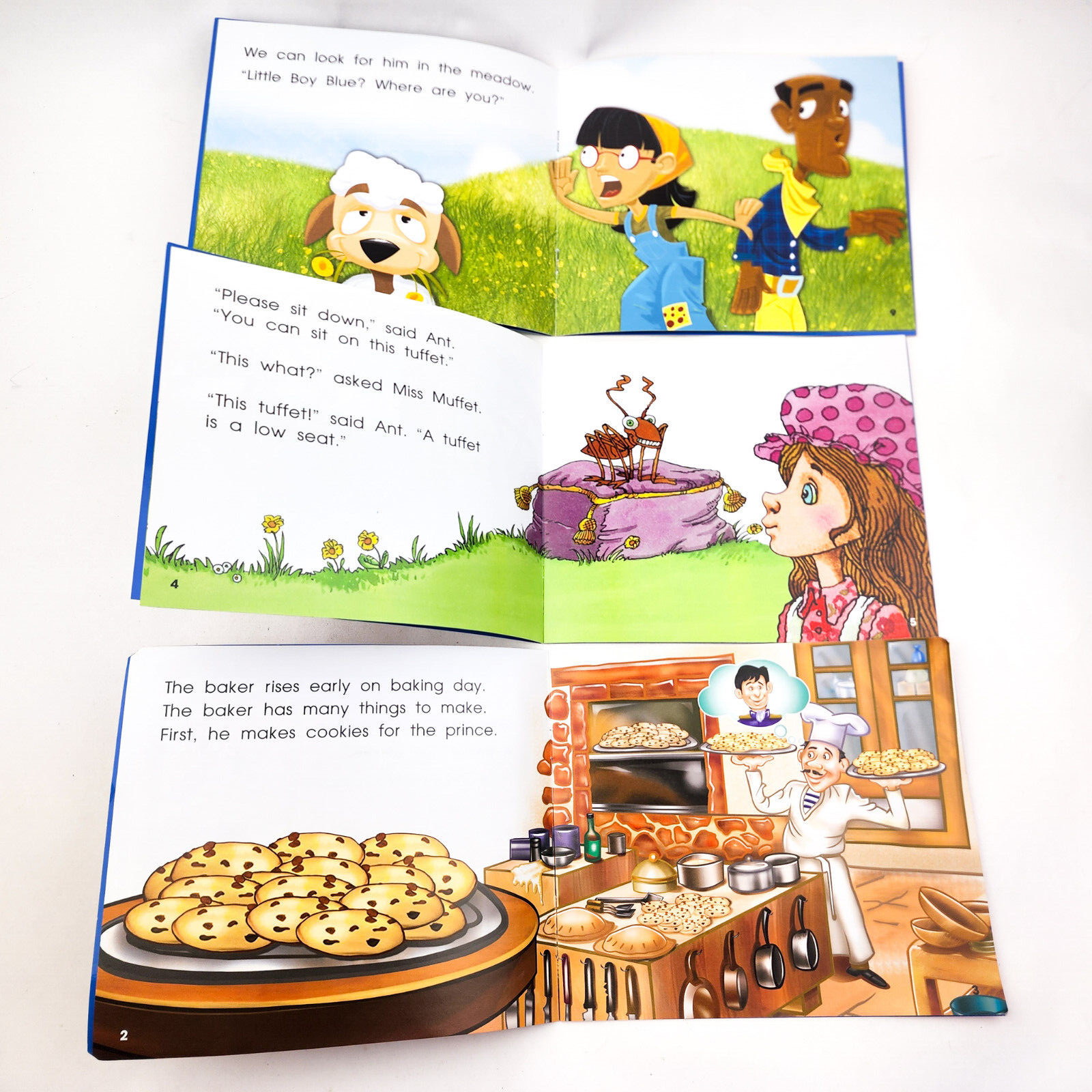 Newmark Learning Rising Readers Leveled Books Nursery Rhyme Tales set of 12 2011