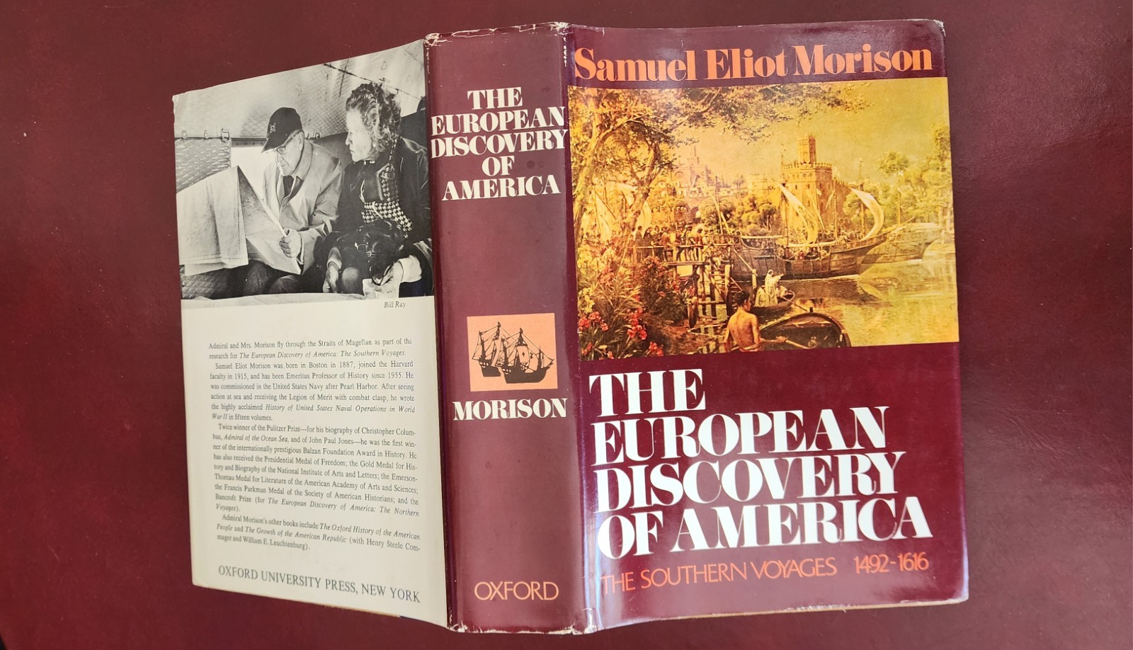 Samuel Eliot Morison EUROPEAN DISCOVERY OF AMERICA Southern Voyages 1974 HC 1ST