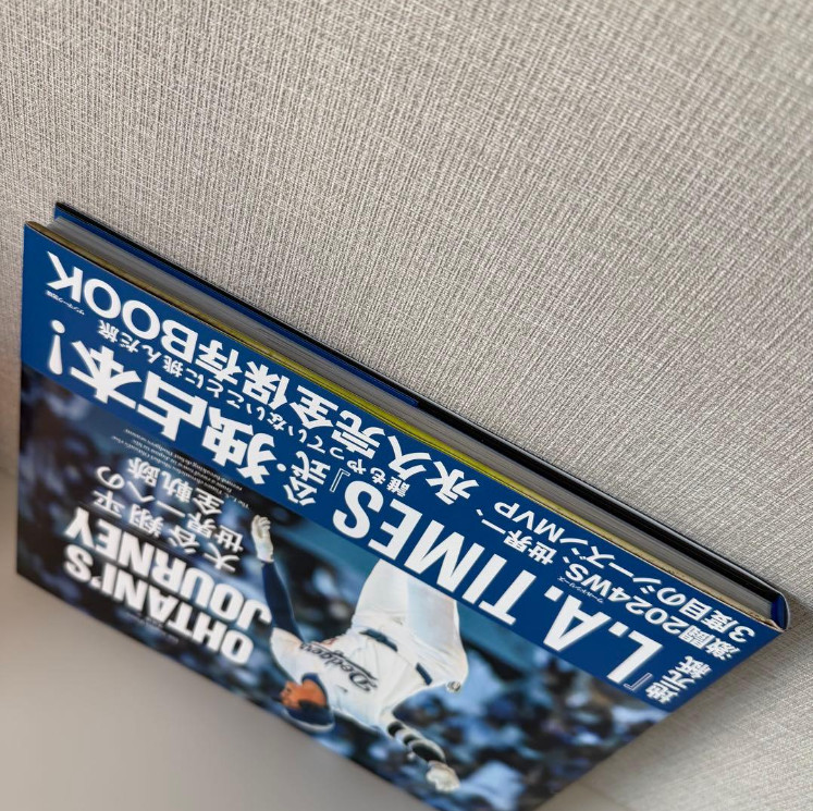 Shohei Ohtani Journey LA Times Official Book 2024 Dodgers World Series MVP NEW F