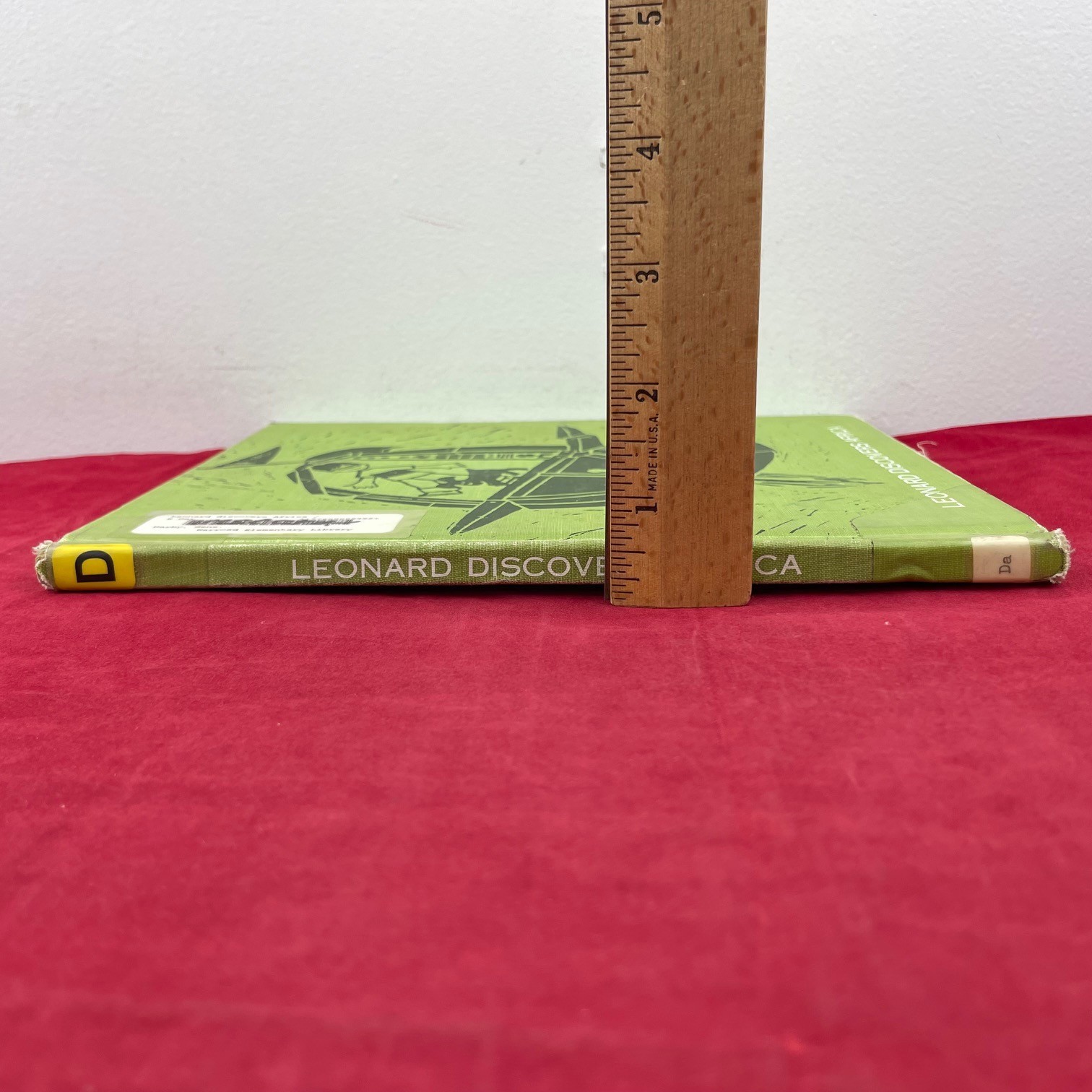 Vintage 1967 Leonard Discovers Africa Gene Darby Hardcover Book – Discard