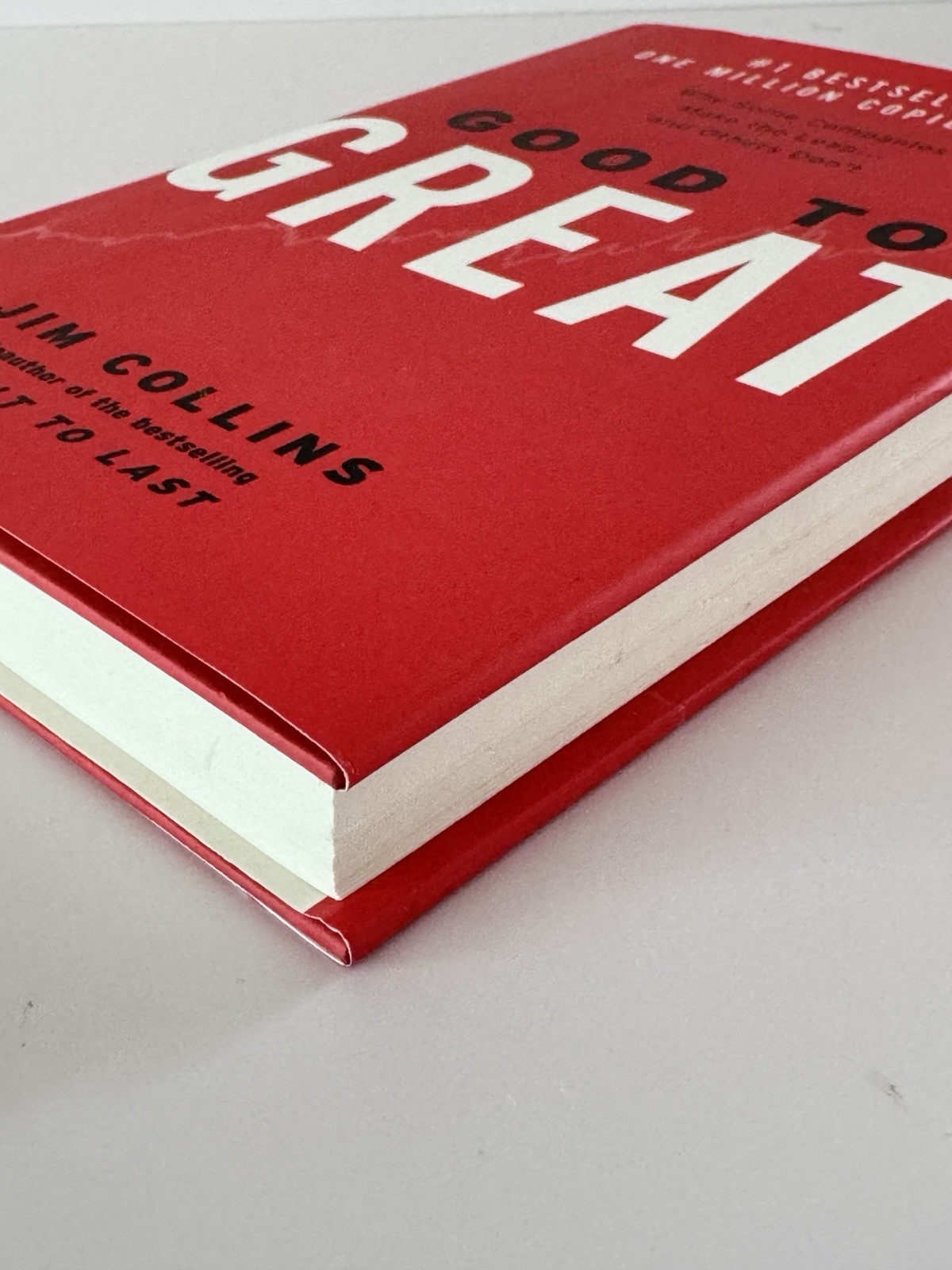 Good to Great: Why Some Companies Make the L- 0066620996, hardcover, Jim Collins